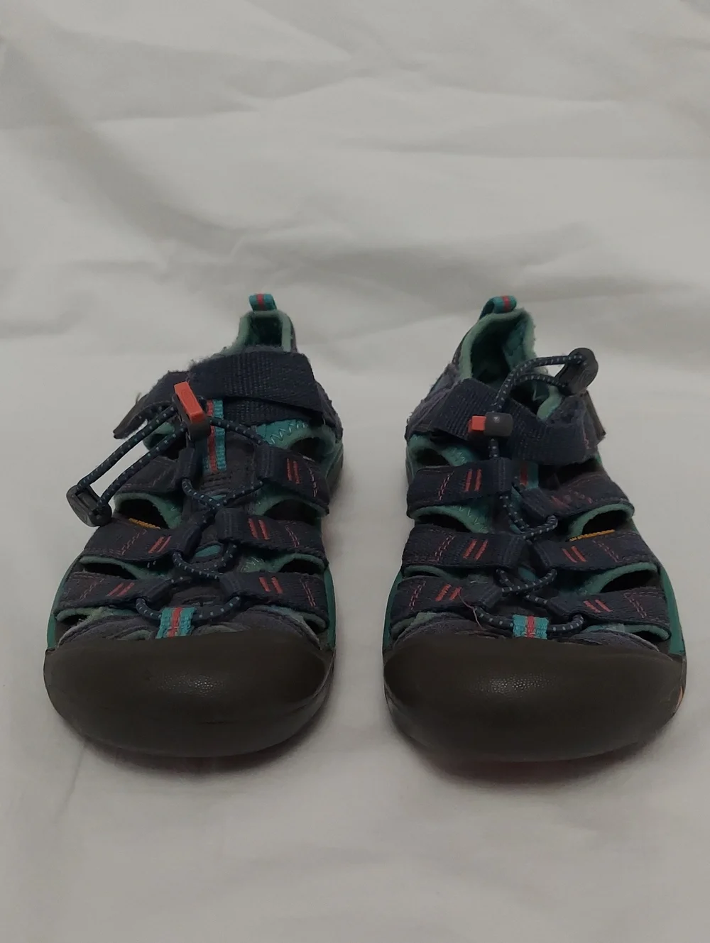 Keen Kids Blue Teal Closed-Toe Sport Sandals Size 3 Water Shoe